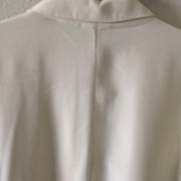 EILEEN FISHER TEXTURED CREPE NOTCH COLLAR JACKET - Picture 7 of 8
